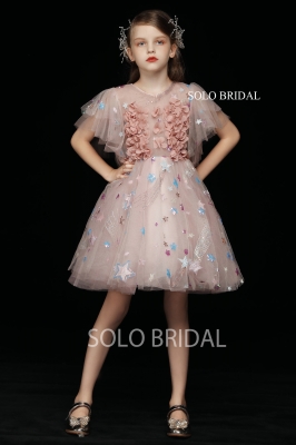 blush tulle flower girl dress 5D7A5010